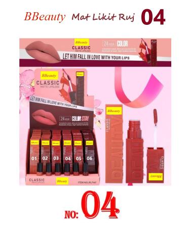 BBeauty Classic Matte Lipgloss Matte Liquid Lipstick