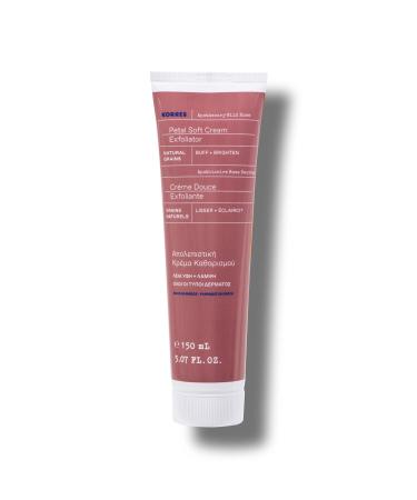 Korres Wild Rose Oil Fortifying Gentle Peeling Cream Cleanses Purifies and Brightens Skin 150ml
