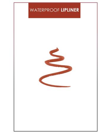 Lollis Waterproof Lipliner 208 Classic Brown / Waterproof Lip Pencil 208 Classic Brown - Buy Online on GoSupps.com