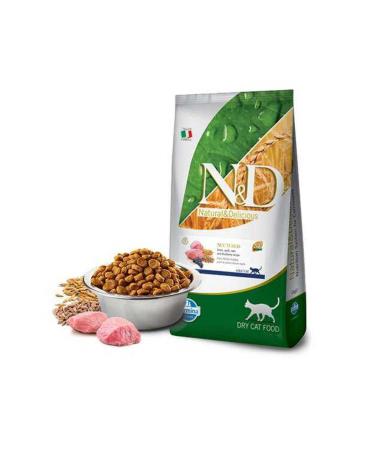 N & D Low Grain Lamb Sterilized Cat Food 10 Kg