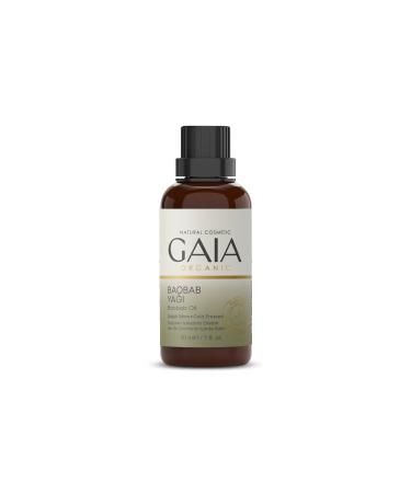 Gaia Organic Cold Pressed Baobab Oil 30 Ml(Glass Dropper)