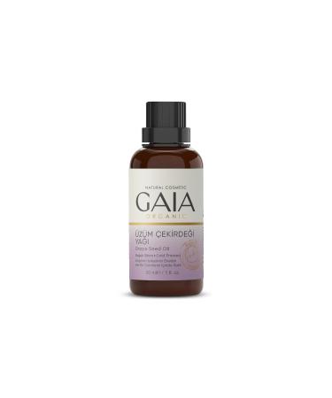 Gaia Organic Grape Seed Oil 30 Ml(GLASS DROPPER)