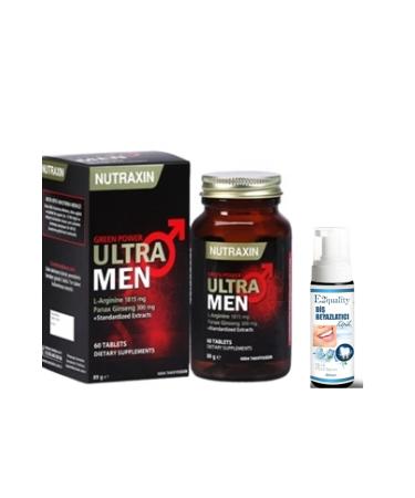 Nutraxin Ultra Men 60 Tablets - Teeth Whitening Foam