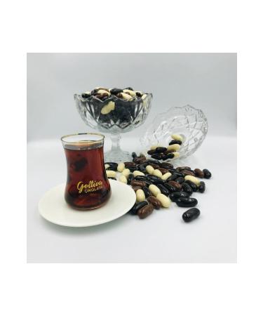 Goltiva MIXED (WHITE-MILK-DARK) ORANGE DRAGEE / NET 250 Grams