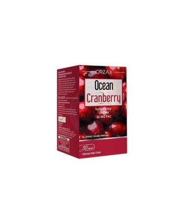 Ocean Cranberry Cranberry Extract 36 mg Pac 30 Tablets Cranberry Containing Supplementary Food.orzx