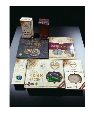 MANISA BIRLIK Mesir Paste Mega Package 7 pieces