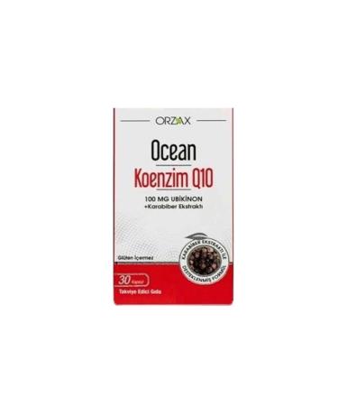 Ocean Coenzyme Q10 30 Capsules Food Supplement..orxz