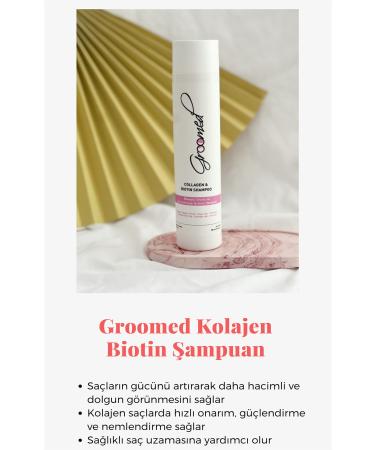 Groomed Collagen Biotin Shampoo 300 ml - Buy Online on GoSupps.com