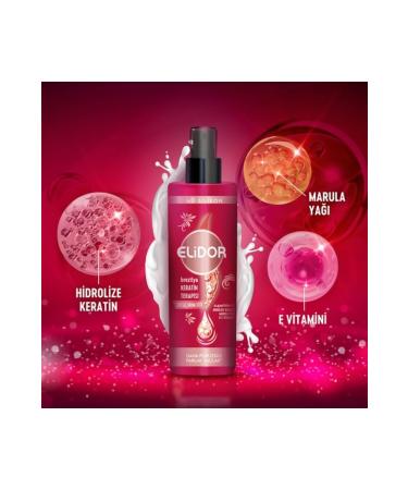 Elidor New Elidor Brazilian Keratin Therapy Liquid Hair Care Milk 200ml - Buy Online on GoSupps.com