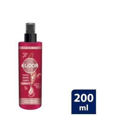 Elidor New Elidor Brazilian Keratin Therapy Liquid Hair Care Milk 200ml