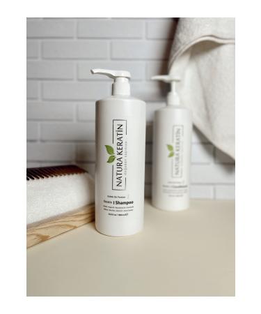 Natura Keratin Sulfate Free Shampoo 1000 ml - Buy Online on GoSupps.com