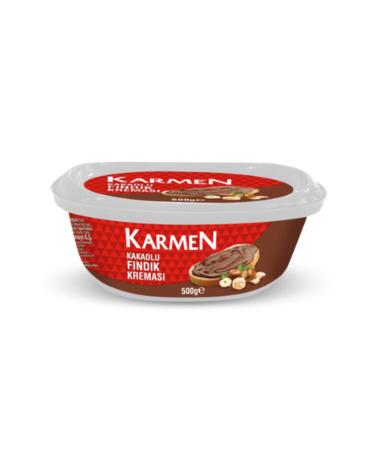 Karmen (2 PIECES) Karmen Cocoa Hazelnut Cream 500 Gr