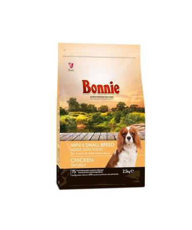 Bonnie Small Breed Chicken Adult Dog Food 2.5 Kg