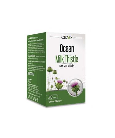 Ocean Milk Thistle 30 Tablets Milk Thistle Supplementary Food.orzx