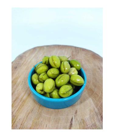 ethical local products Mudanya Type Green Sliced Sweet Olives 5 Kg - Buy Online on GoSupps.com