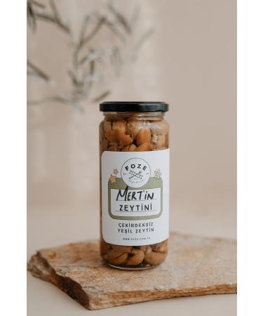 Foze Pitted Children Olives - Green 300 Gr