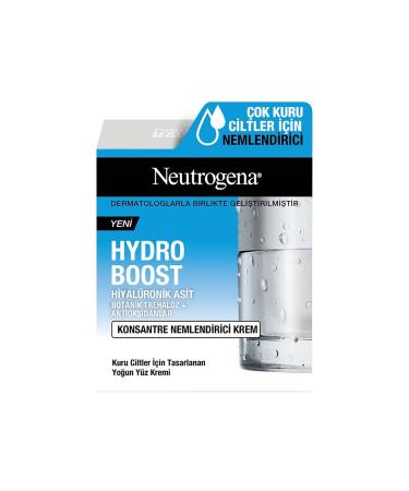 Neutrogena Hydro Boost Concentrated Moisturizing Cream 50 Ml