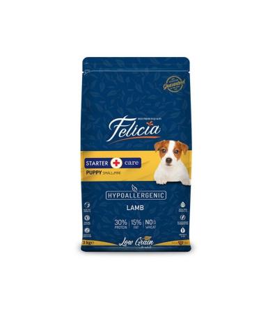 felica Felicia Hypoallergenic Lamb Meat Small Breed Puppy Food 3 Kg