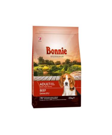 Bonnie Steak Adult Dog Food 2.5 kg