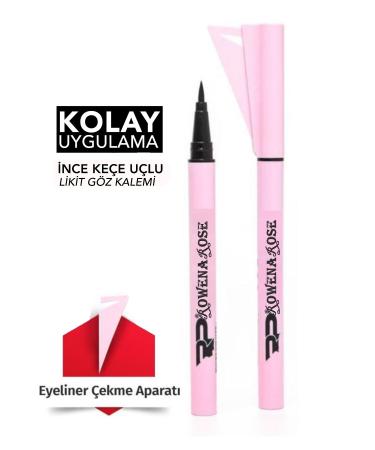 ROWENAROSE Pencil Eyeliner Eyeliner Drawing Tool Pink Packaging