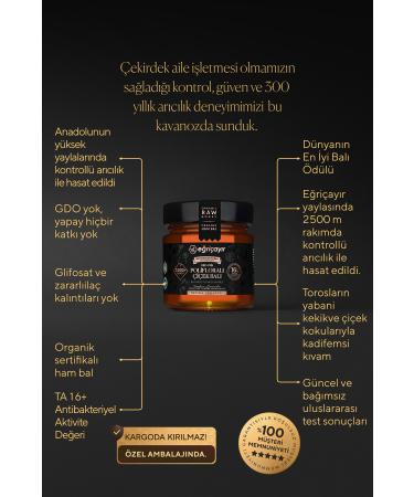 E ri ay r Organic Polyflora (MULTI-FLOWERED) Honey Ta16 300g - Buy Online on GoSupps.com