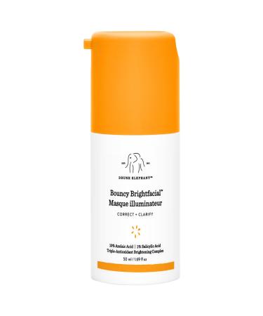 Drunk Elephant Bouncy Brightfacial - Purifying & Brightening Face Mask 50ml