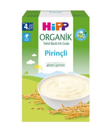 Hipp ( 1 PIECE ) Hipp Organic Rice Cereal Based Supplementary Food 200 gr