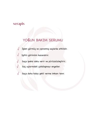 serapis Intensive Care Hair Serum for Damaged Hair 100 ml / intensive - Buy Online on GoSupps.com