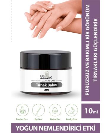 Dr. Galenus Nail Care Balm (Shea Butter Coconut Oil Olive Oil Vitamin E) 10 ml