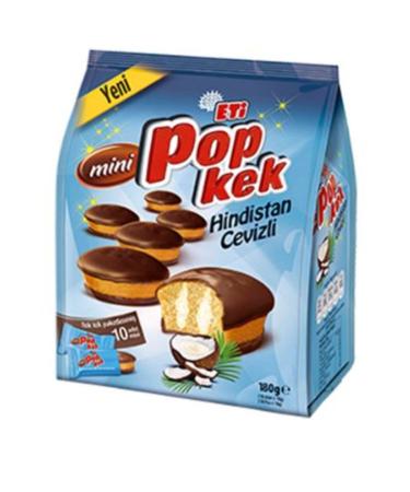 Eti Popkek Mini H. Walnut 180 Gr. (4 PIECES)