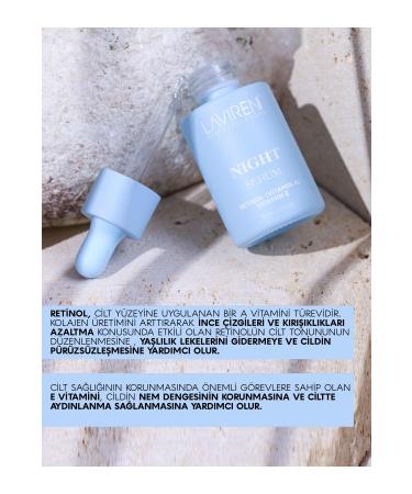 Laviren Night Care Serum Repair & Anti-Fine Line 30 ml - Buy Online on GoSupps.com