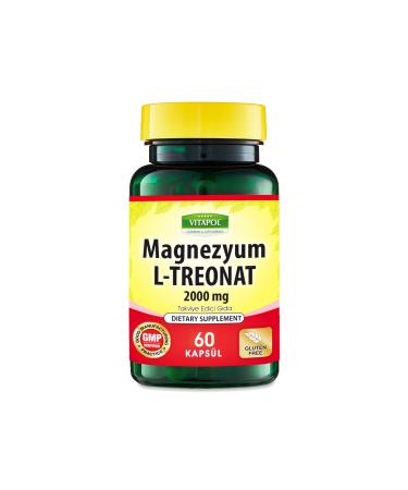 Vitapol Magnesium L-Threonate 60 Vegan Capsules