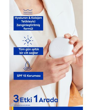 NIVEA Cellular Expert Finish 3in1 Cushion Tinted Medium Tone Face Care Cream 15ml Hyaluron and Collagen - Buy Online on GoSupps.com