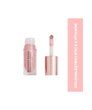 Revolution Shimmer Bomb Lip Gloss Glimmer - Buy Online on GoSupps.com