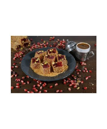 ALTINYAYLA TURKISH DELIGHT with Pomegranate Pistachio and Kadayif (500 GR)