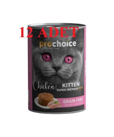 Pro Choice Kitten Grain-Free Chicken Kitten Cat Food 400 gr X 12 PIECES