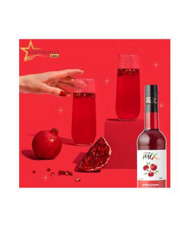 Unicomix POMEGRANATE SYRUP (GLASS 700 ML)