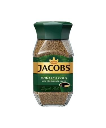 Jacobs Monarch Gold Instant Coffee 100 gr Glass Jar