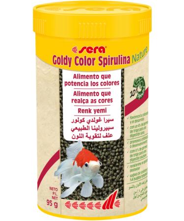 Sera Goldy Color Spirulina Nature (GOLDFISH COLOR FOOD) 250ml -95gr