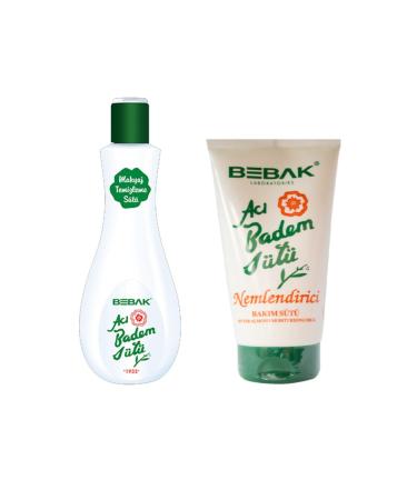 Bebak Set Moisturizing Care Milk 175 ml + Bitter Almond Milk 215 ml