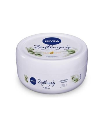NIVEA Oil Containing Olive Oil & Care Cream 300ml 48 Hours Intensive Moisturizing with Olive Oil Content
