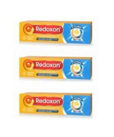 Redoxon Triple Effect Vitamin C Vitamin D Zinc Effervescent 15 Tablets / 3 Boxes