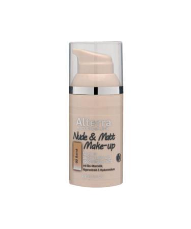 Alterra Hyaluronic Acid Matte Foundation - No:02 Sand - 30 ml