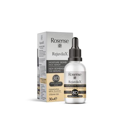 Rosense 8 D HYALURON AND BETA GLUCAN MOISTURE BOMB FACE SERUM