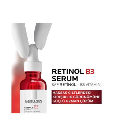La Roche Posay B3 Anti-Aging and Anti-Wrinkle Skin Serum with 0.3% Retinol Content 30 ml GK RN479 - Buy Online on GoSupps.com