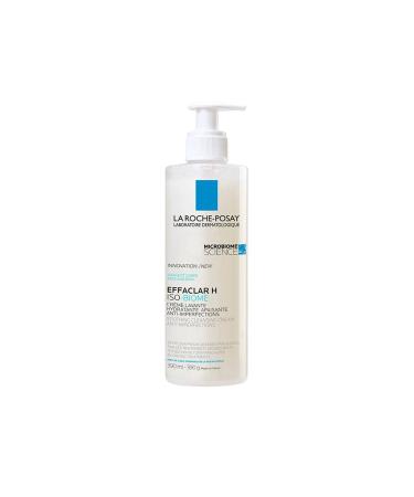 La Roche Posay Effaclar H Isobiome Creme Lavender Cleansing Cream for Oily Acne Prone Sensitive Skin 390ml