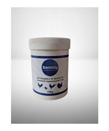 BEMOTY ESE COMPLEMENTARY FEED CONTAINING VITAMIN E AND SELENIUM SUPPLEMENT 100GR