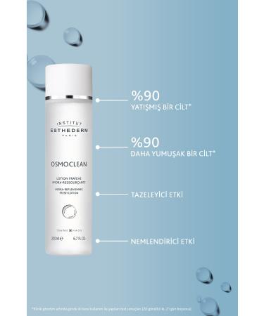 INSTITUT ESTHEDERM Osmoclean Hydra Replenishing Fresh Lotion Revitalizing Effective Moisturizing Refreshing Tonic 200ML - Buy Online on GoSupps.com