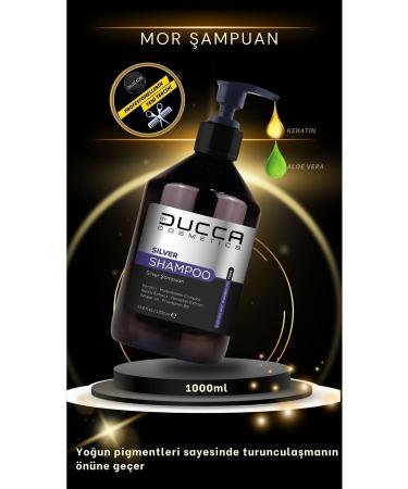 BY DUCCA Ducca Professional Hair Care Shampoo Purple 1000 ml (KERATIN CONTENT ANTI-ORANGE) - Buy Online on GoSupps.com