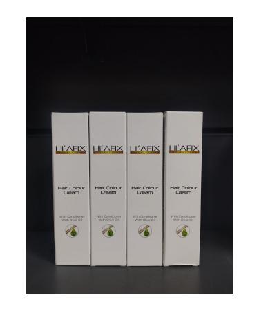 Lilafix 6/0 Dark Blonde Hair Dye 60 ml x 4 Pieces..KEUS0501245